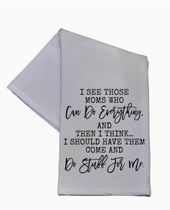 Quote Tea Towel