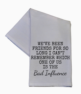 Quote Tea Towel