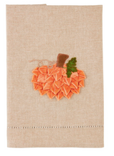 Load image into Gallery viewer, Velvet Pumpkin Tea Towel
