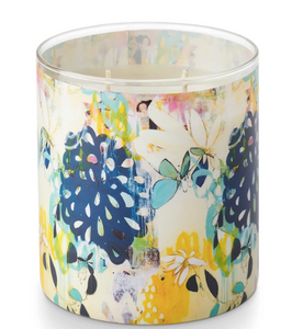 Artist Glass Candle