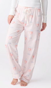 PJ Salvage Rose All Day Flannel Pant