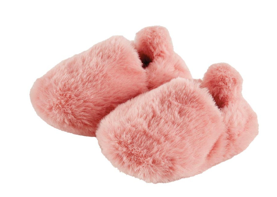 Plush slippers