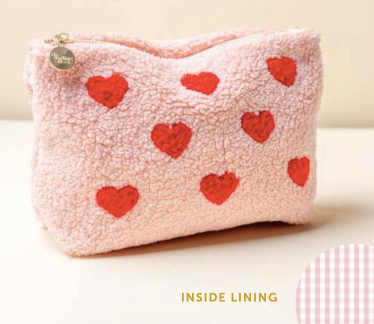 Teddy Heart Pouch