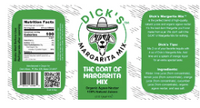 Load image into Gallery viewer, Dick&#39;s Margarita Mix
