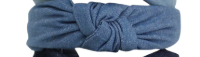 Load image into Gallery viewer, Denim Knot Headband
