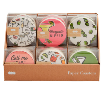 Cocktail Paper Coasters