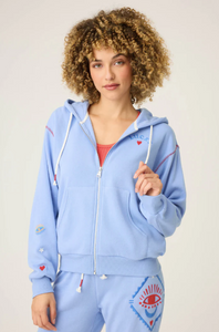 Lucky Me Hooded Zip Sweatshirt