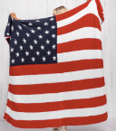 Load image into Gallery viewer, Americana Flag Blanket
