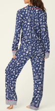 Load image into Gallery viewer, Red, White and Blue Summer Bistro Pajama Set by PJ Salvage
