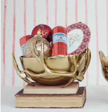 Load image into Gallery viewer, Gold Antler Bowl
