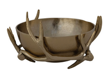 Load image into Gallery viewer, Gold Antler Bowl
