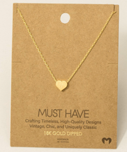 Load image into Gallery viewer, Dainty Heart Necklace

