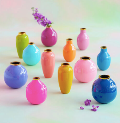 Sugar Plum Vases