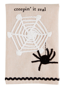 Halloween Crochet Tea Towel
