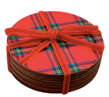 Load image into Gallery viewer, Tartan Lacquer Coaster
