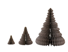 Load image into Gallery viewer, Paper Folding Honeycomb Trees w/ Gold Glitter
