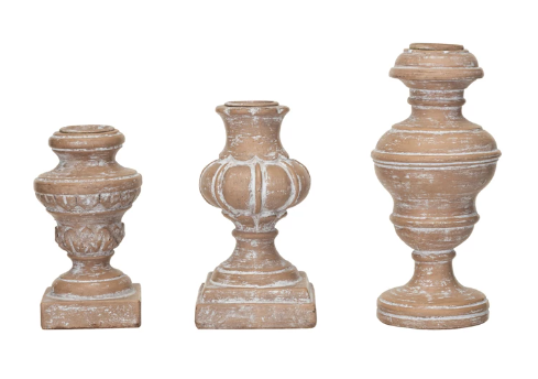 Resin Urn Shaped Taper Holders