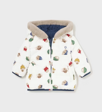 Load image into Gallery viewer, Teddy Bear Reversible Jacket
