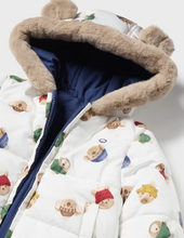 Load image into Gallery viewer, Teddy Bear Reversible Jacket
