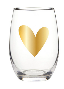 Wine Glass - Heart