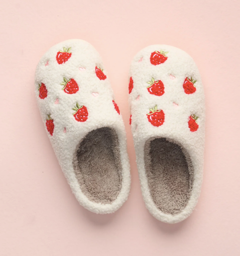 Spring Fuzzy Slippers