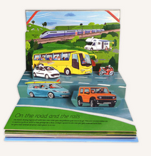 Load image into Gallery viewer, The Pop-Up Guide: Vehicles Book
