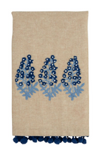 Load image into Gallery viewer, Embroidered Floral Towel
