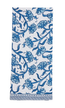 Load image into Gallery viewer, Blue Print Waffle Towels
