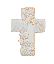 Load image into Gallery viewer, Ceramic Flower Cross
