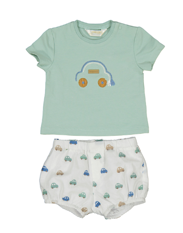 Car Baggy Shorts Set
