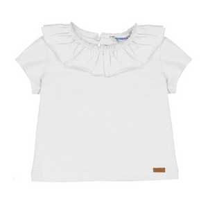 Short Sleeve Ruffle Top