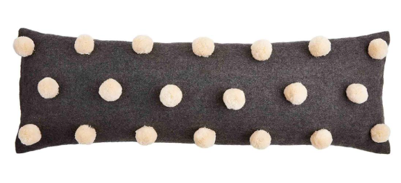 Lumbar Pom Pom Pillow