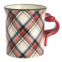 Load image into Gallery viewer, Tartan Figural Handle Mug

