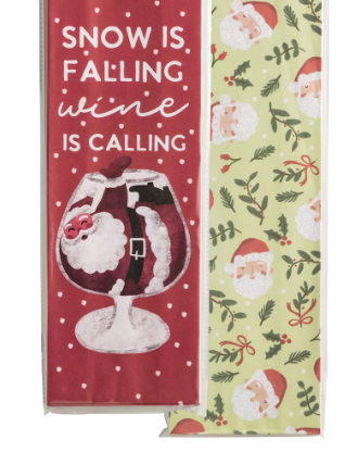 Holiday Wine Bags
