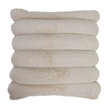 Load image into Gallery viewer, 18&quot; Square Faux Fur Pillow
