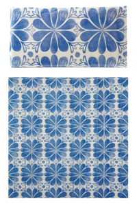 Paper Napkins with Tile Pattern