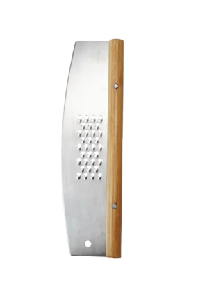 Stainless Steel & Rubberwood Pizza Cutter