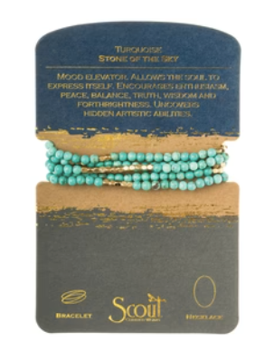 Stone Wrap Bracelet
