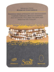 Stone Wrap Bracelet