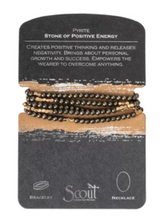 Load image into Gallery viewer, Stone Wrap Bracelet
