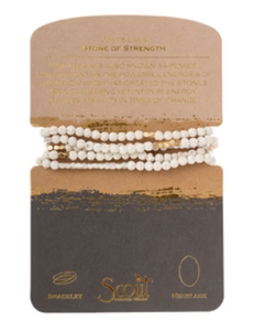 Stone Wrap Bracelet