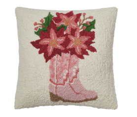 Pink Western Boots Hook