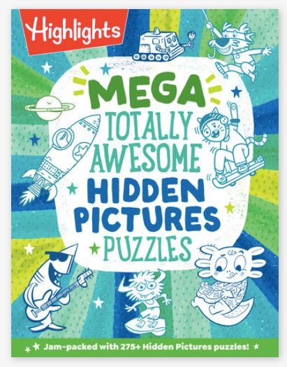 Mega Totally Awesome Hidden Pictures Puzzles