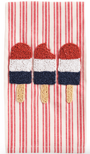 Load image into Gallery viewer, Americana Beaded Tea Towel

