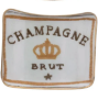 Load image into Gallery viewer, Metal Champagne Bottle Coasters
