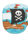 Load image into Gallery viewer, Pirate and Shark Magnetic Puzzles
