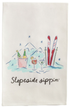 Load image into Gallery viewer, Ski Cocktail Towels

