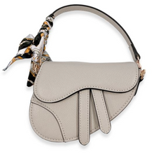 Load image into Gallery viewer, Girls Designer Saddle Purse with Scarf

