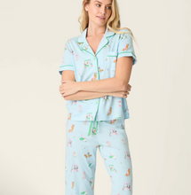 Load image into Gallery viewer, Putter Pup Cropped PJ Set
