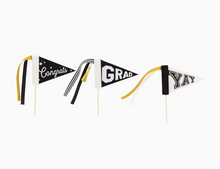 Load image into Gallery viewer, Grad Mini Felt Pennants
